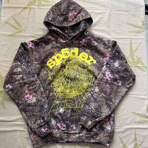 Sp5der OG Web Hoodie 'Real Tree' Camo